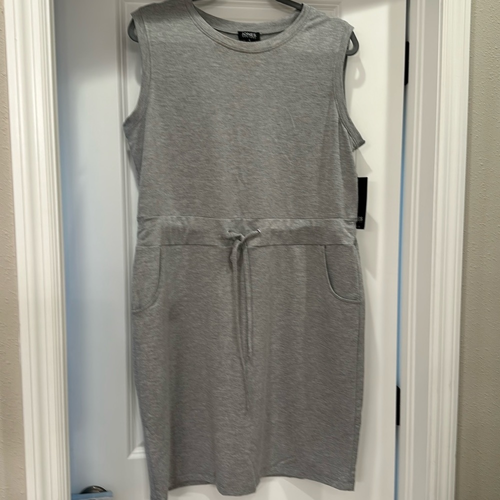 Grey casual dress by Jones New York new with tags